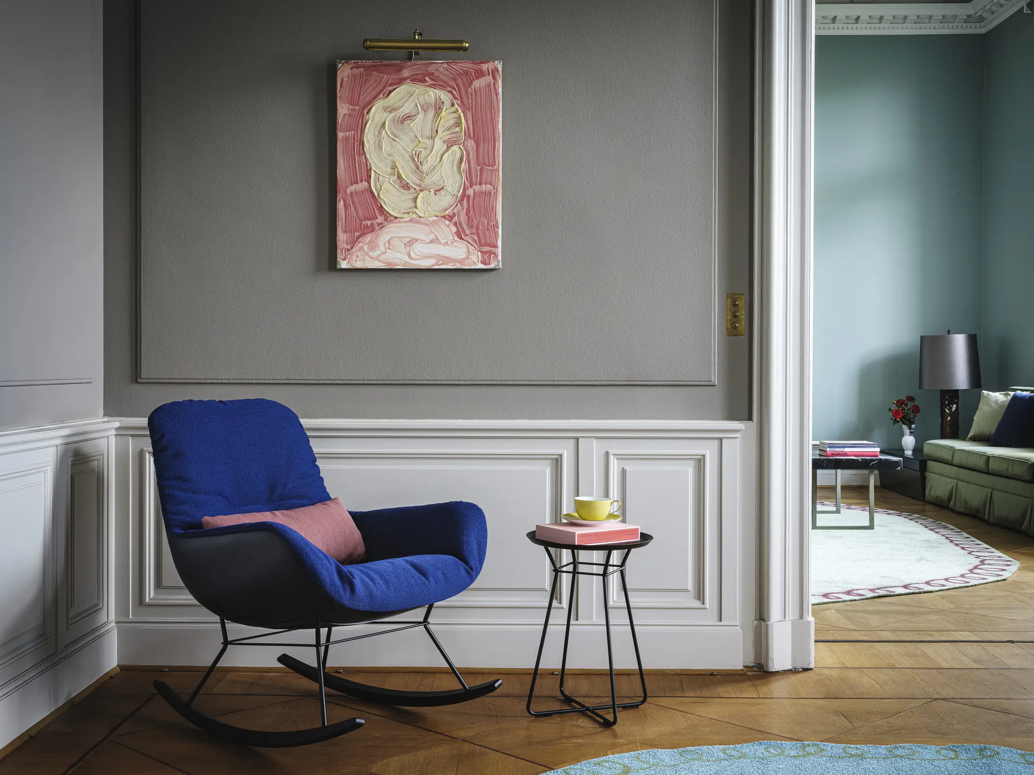 Leya Coffee Table BLAU setting